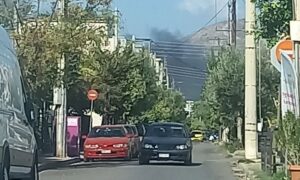 Φωτιά τώρα στη Μάνδρα Αττικής, στη θέση Ξηροπήγαδο – Εστάλη μήνυμα από το 112