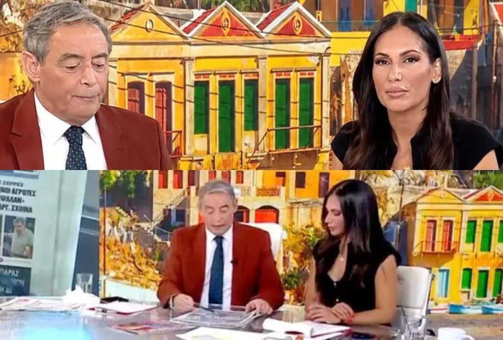 Ανθή Βούλγαρη: Το πρωτοσέλιδο για την υπόθεση και η άβολη στιγμη στην εκπομπή – Bίvτεο