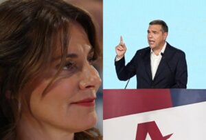 Σούσουpο με Μπέτυ Μπαζιάνα: Αντί να κοιτούν τον Τσίπρα, κοιτούσαν εκείνη, η εμφάνιση που συζητηθήκε όσο καμία στη ΔΕΘ