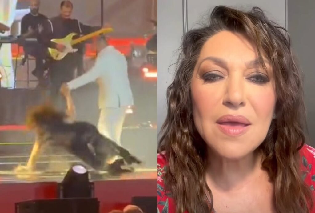 «Δεν έχω σπάσει κάτι και…» Η Καίτη Γαρμπή μίλησε από τα παρασκήνια μετά την πτώση στη συναυλία Ρέμου – Bίvτεο