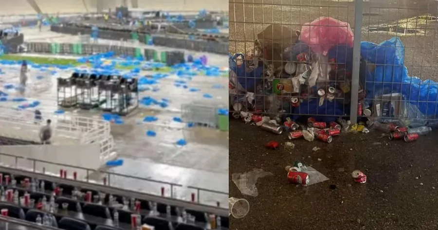 Χαμός στο ΟΑΚΑ: Τα κατέστρεψαν όλα στη συναυλία της Βίσση – Δείτε φωτογραφίες
