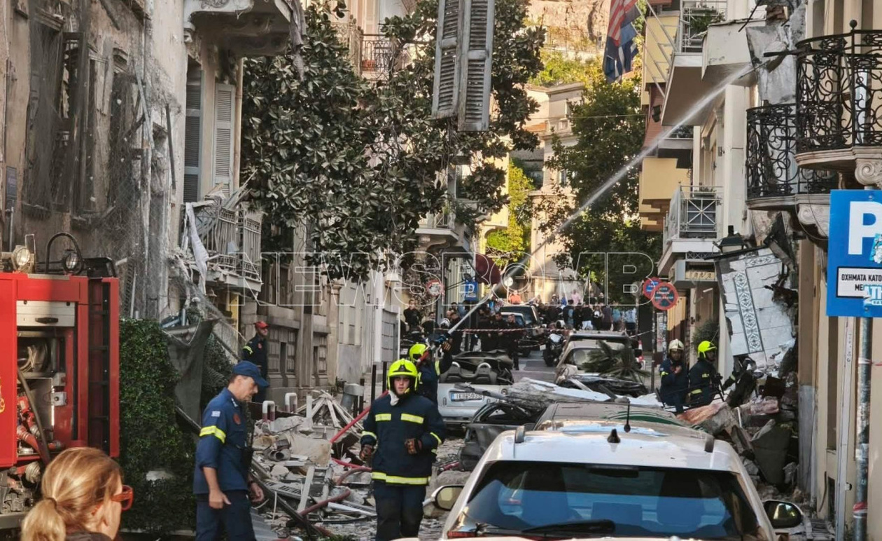 ΕΚΡΗΞΗ ΚΑΙ ΚΑΤΑΡΡΕΥΣΗ ΚΤΗΡΙΟΥ ΣΤΟ ΚΕΝΤΡΟ ΤΗΣ ΑΘΗΝΑΣ – ΔΥΣΤΥΧΩΣ ΕΧΟΥΜΕ