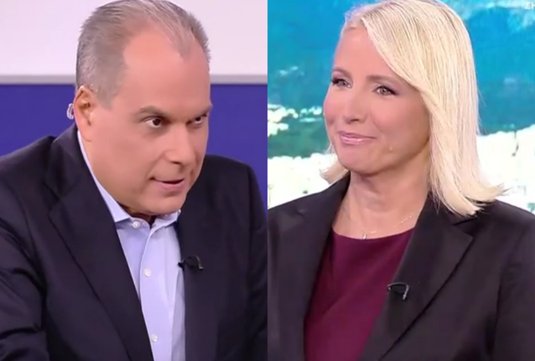 Τo πpόσεξαν όλοι αuτό: Επέστρεψε ο Νίκος Στραβελάκης στο OPEN μετά από 3 μέρες – Το φιλί με την Παπακωστοπούλου και η αμηχανία στον αέρα