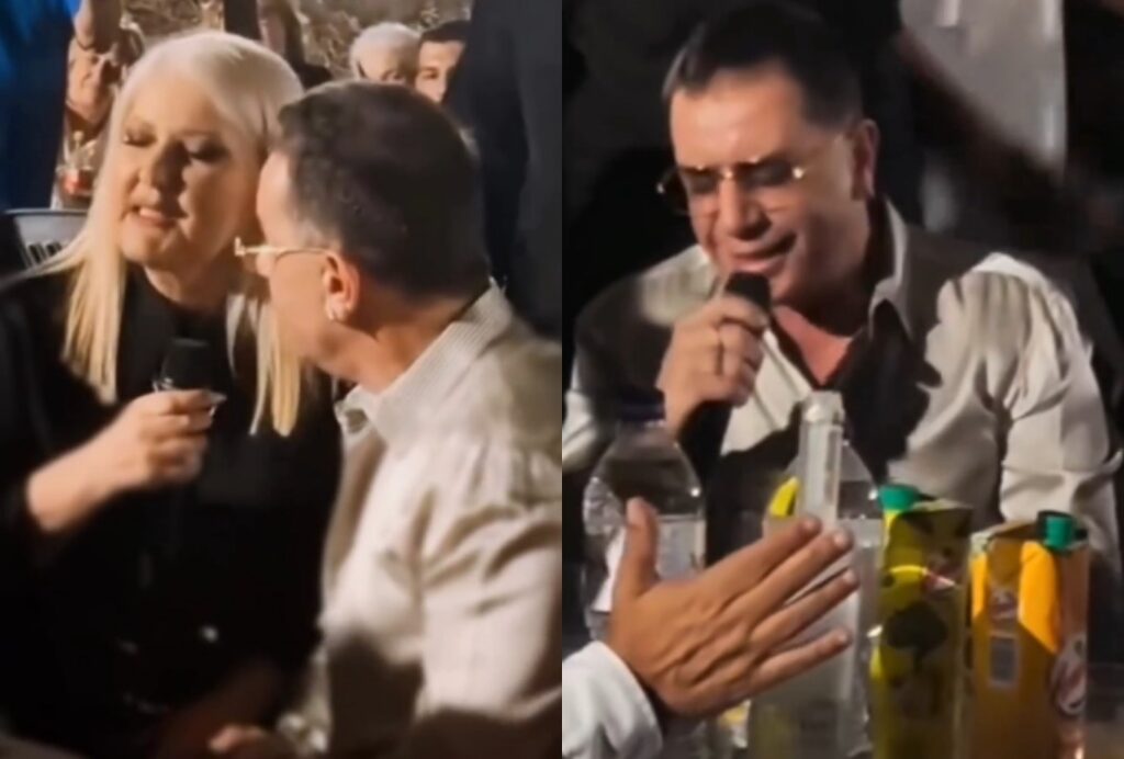 Η τελευταία δημόσια εμφάνιση του Γιώργου Μαζωνάκη σε πανηγύρι της Χαράς Βέρρα