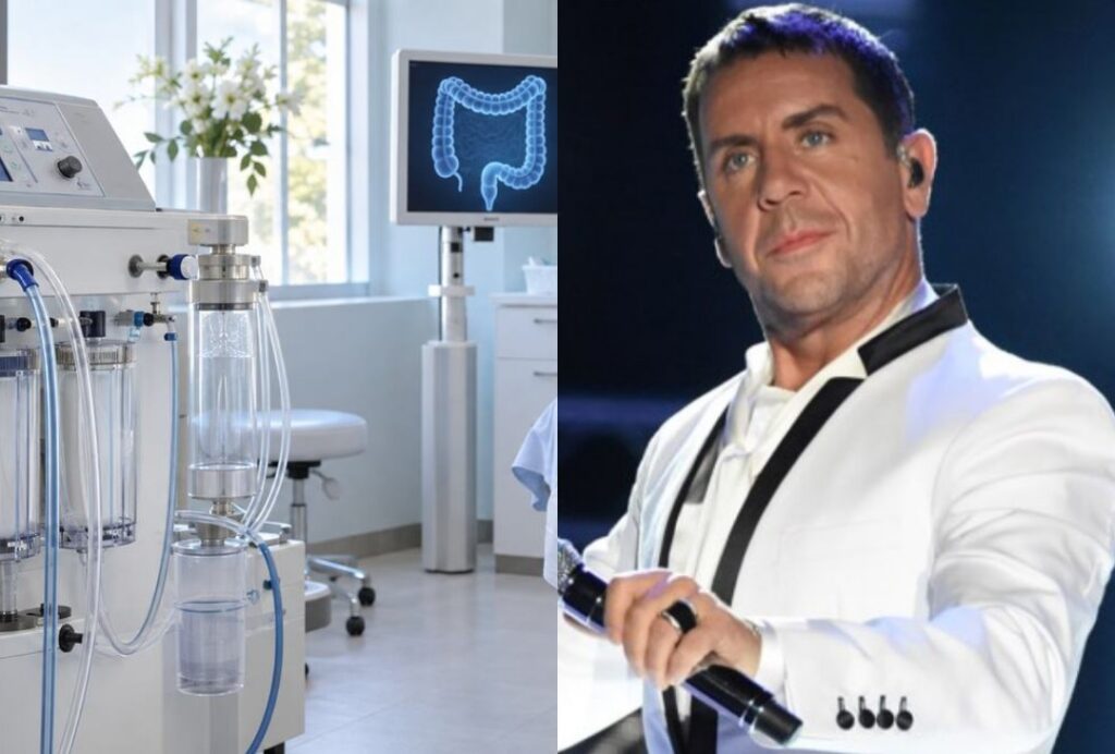 Με αφορμή τον Μαζωνάκη: Τι είναι η υδροθεραπεία του εντέρου στην οποία υπεβλήθη ο τραγουδιστής