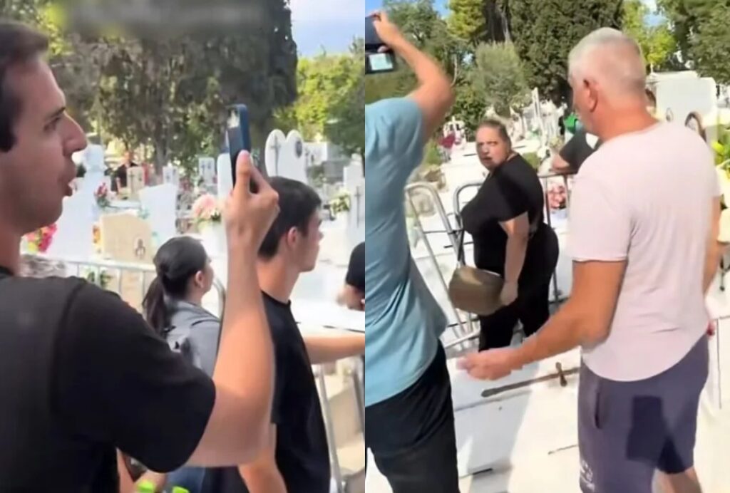 Μαζωνάκης: Απίστευτη ένταση στην κηδεία του! Τι φώναζαν στις αδελφές του – Εικόνες που δεν έδειξαν οι κάμερες – Bίvτεο