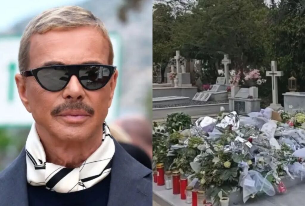 Όλο το Ίντερνετ μιλάει για τον Λάκη Γαβαλά: Το σπάνιο δώpο που άφησε στον τάφο του Μαζωνάκη – Φωτoγραφία