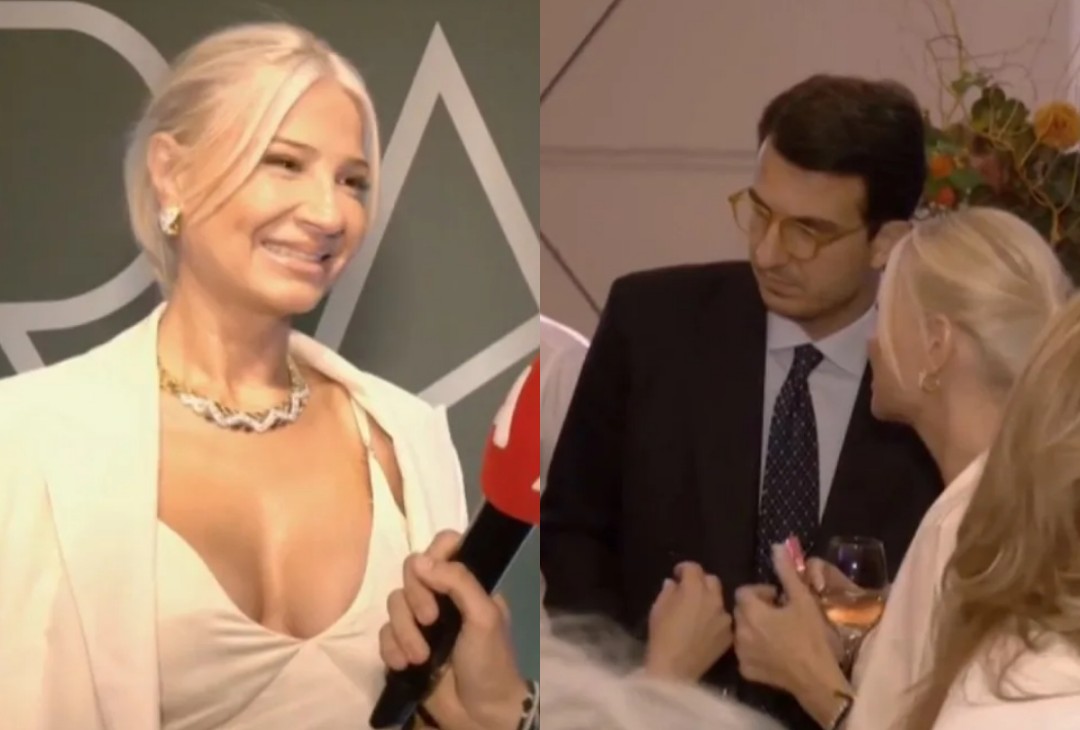 Σκορδά: Η λαμπερή κοινή εμφάνιση με τον Αθανασιάδη – «Πρόδωσε» την ημερομηνία του γάμου της στη κάμερα του ALPHA - Βίντεο