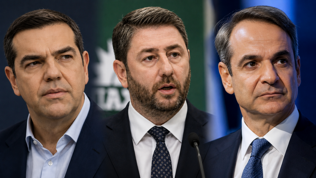 Βγήκε νέα ΚΡΥΦΗ δημοσκόπηση – Πόσο παίρνουν ΝΔ, ΕΛΑΣ και ΠΑΣΟΚ