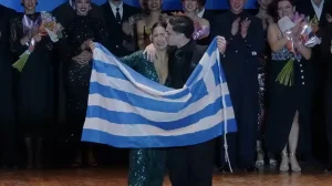 Παγκόσμια πρωταθλήτρια στο τάνγκο η Ναΐμα Γερασοπούλου με τον Αργεντινό παρτενέρ της