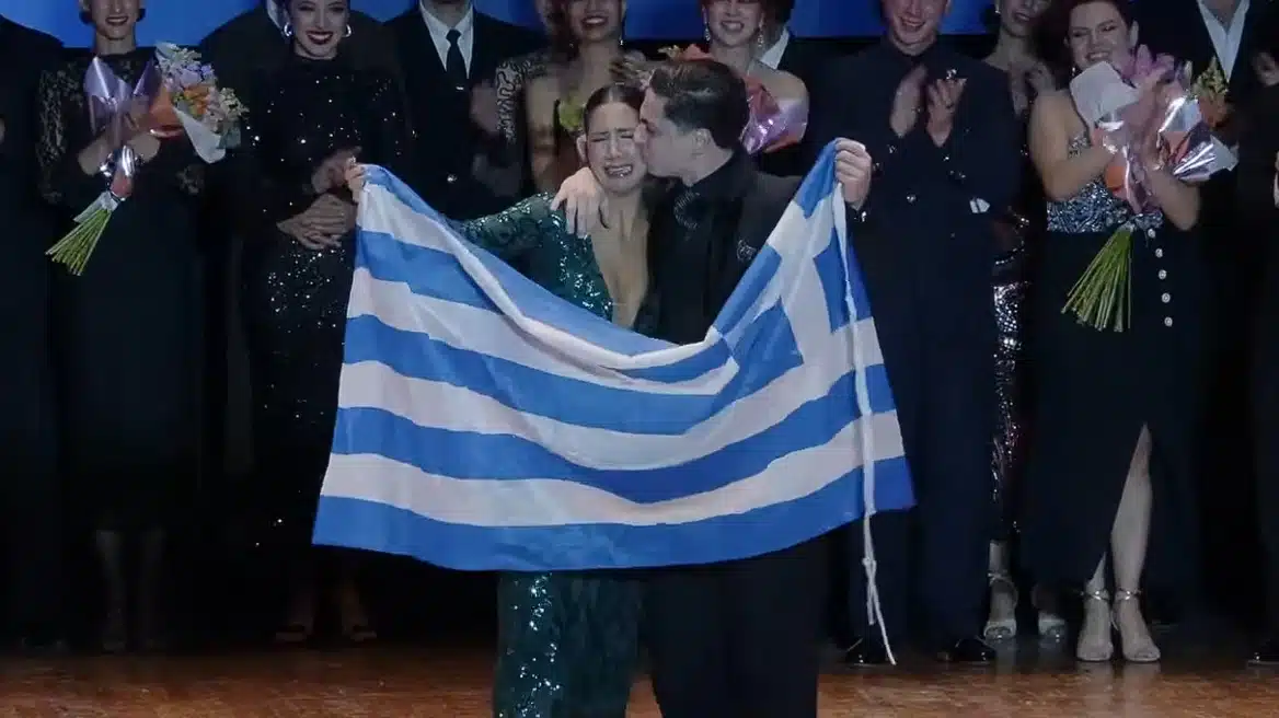 Παγκόσμια πρωταθλήτρια στο τάνγκο η Ναΐμα Γερασοπούλου με τον Αργεντινό παρτενέρ της