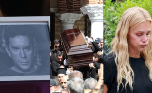 Σάλος με τη Νατάσα Θεοδωρίδου στην κηδεία Μαζωνάκη: Σοκάρει αυτό που έπιασαν οι κάμερες – Όλοι σχολίασαν το ίδιο