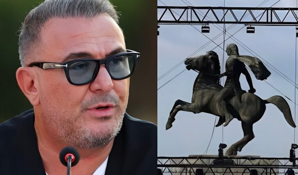 Ο Αντώνης Ρέμος απαντάει στις αντιδράσεις για τη σκηνή που θα στηθεί μπροστά στο άγαλμα του Μεγάλου Αλεξάνδρου