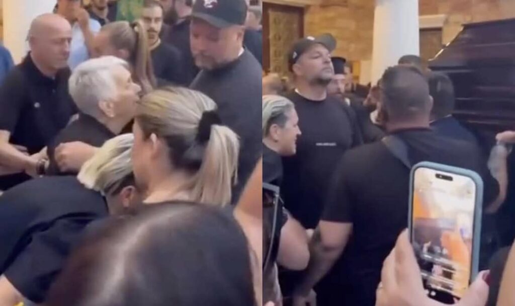 Σπάραξε η οικογένεια του Γιώργου Μαζωνάκη την ώρα που έφτασε το φέρετρο