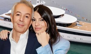 Γιάννης και Δήμητρας Κούστα: Στο νερό η νέα υπερπολυτελής θαλαμηγός τους 80 μέτρων» – Το όνομα της θαλαμηγού προήλθε από τον συνδυασμό των χαϊδευτικών του ζεύγους