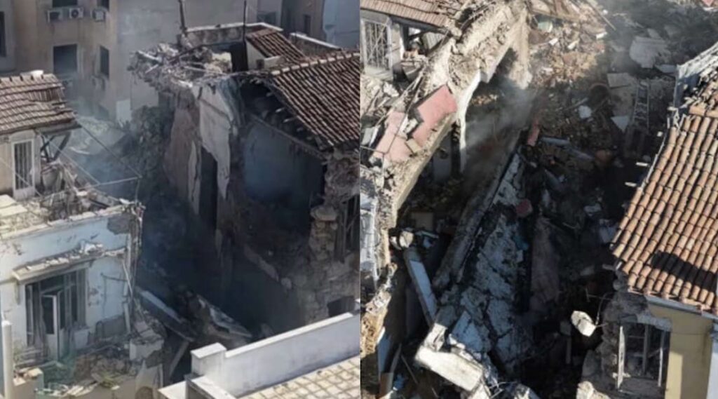 Πλάκα: Έξι συνολικά οι αγνοούμενοι από την έκρηξη στο κτήριο – H γυναικεία τσάντα που βρέθηκε