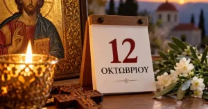 Ο Άγιος που γιορτάζει σήμερα 12 Οκτώβρη