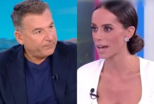 Επική στιγμή on air στο MEGA: Τα ‘χασε η Μαρία Αντωνά, εμφανίστηκε στην οθόνη ο Λιάγκας και