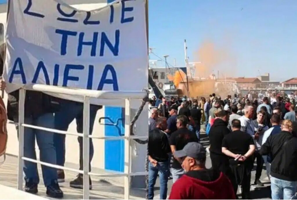 «Τέλος τα ψάρια στην αγορά»: «Μπλόκο» σε 4 φορτηγά με τουρκικά ψάρια – Κλιμακώνουν οι αλιείς