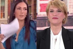 Χαμός on air στο MEGA με Βούλγαρη – Κουφονικολάου: «Θέλετε να τα πείτε μόνη σας;»