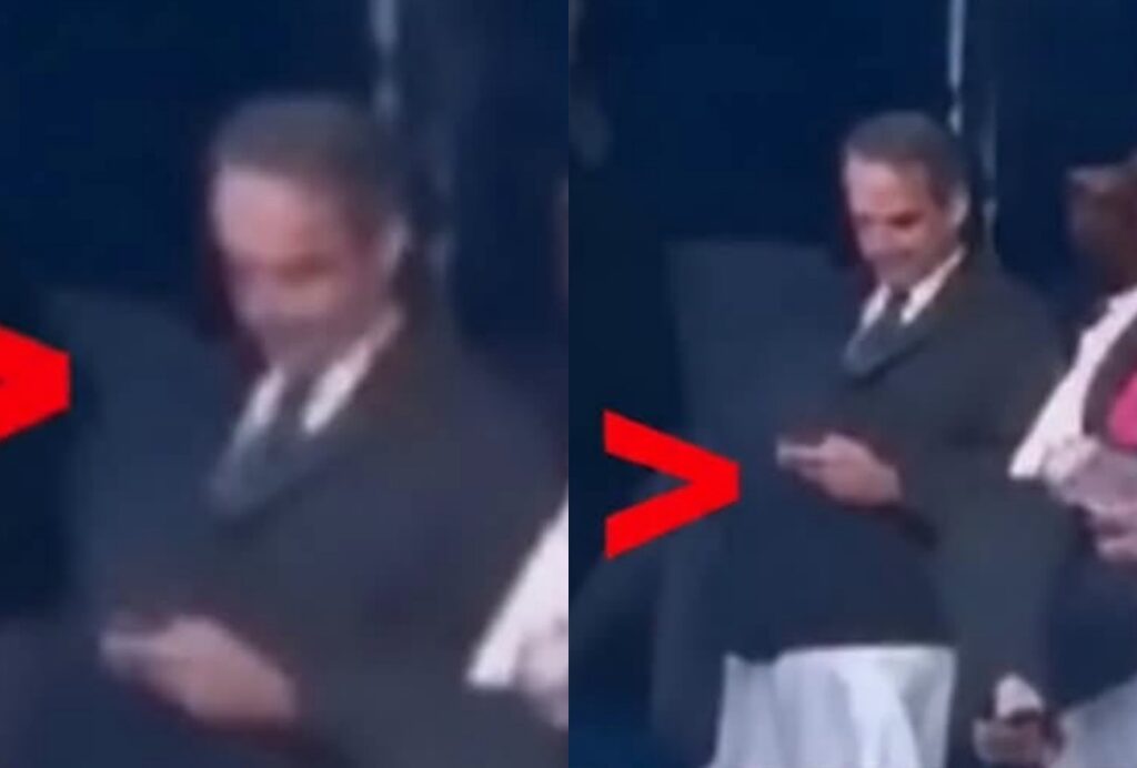 Θύελλα αντιδράσεων για Κυριάκο Μητσοτάκη: Δεν φαντάζεστε τι έκανε την ώρα της παρέλασης, τον έπιασε η κάμερα