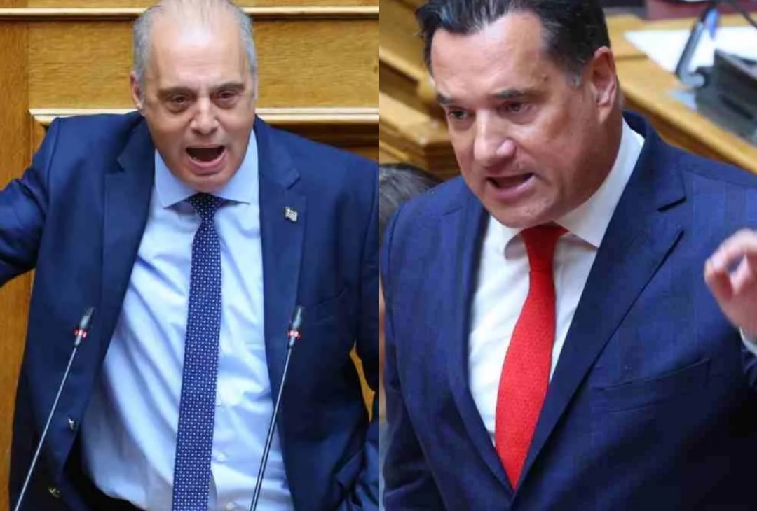 Χαμός στη Βουλή, ξέφυγαν τα πράγματα: Άγριος καβγάς Άδωνι - Βελόπουλου - «Πατριώτης της φακ...» - «Το έβαλε στα π...»