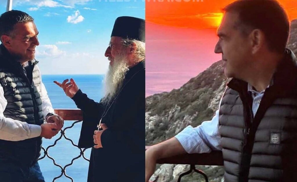 Στο Άγιον Όρος ο Αλέξης Τσίπρας: «Ψέλνεις στη Σιμωνόπετρα και ακούγεται στον Άδη…»