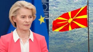 Σάλος με αυτά που είπε η Ούρσουλα Φον ντερ Λάιεν για τα Σκόπια