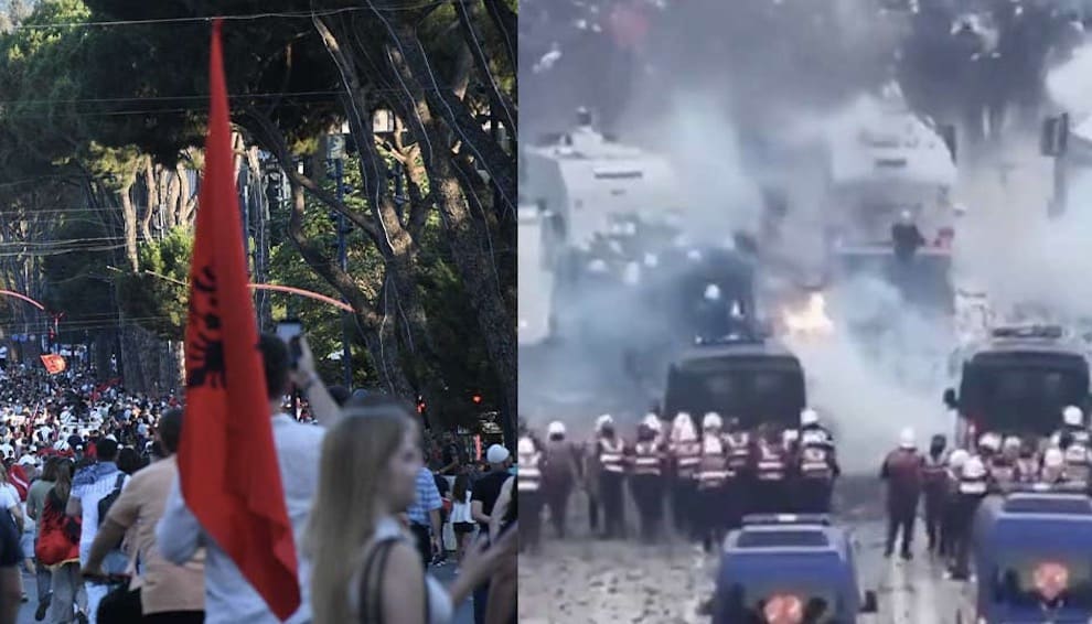 Αλβανία: «Αυτή είναι επανάσταση, κουραστήκαμε» – Επιχειρηματίες κατεβάζουν ρολά σε ένδειξη συμπαράστασης