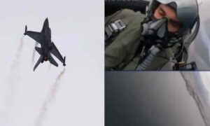 Συγκινεί ο πιλότος του μαχητικού F16 της ομάδας «ΖΕΥΣ» για την 28η Οκτωβρίου – Τι είπε για τους Έλληνες και την Ελλάδα